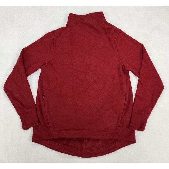 NWOT Athleta Cozy Karma Funnel Neck Sweatshirt Medium - Picture 3 of 6